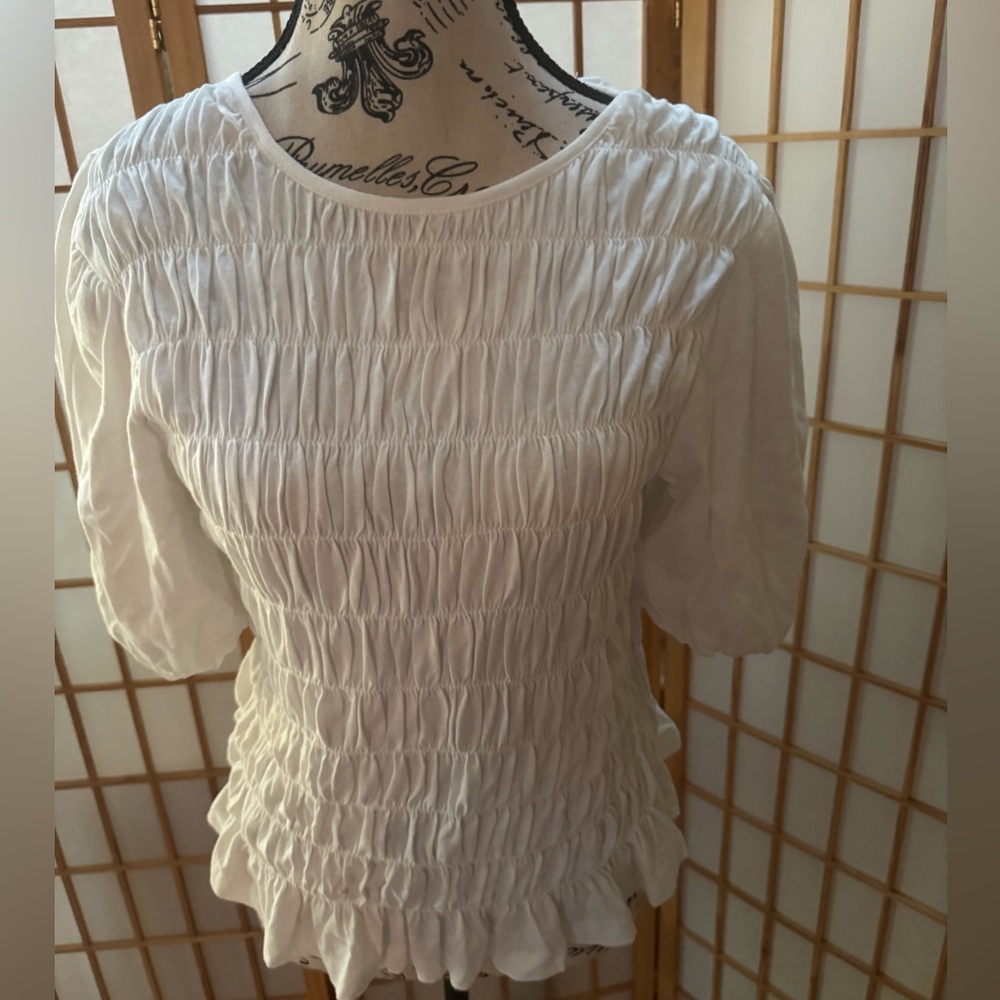 NWT Sanctuary Together Again White Top Size L - Picture 6 of 7